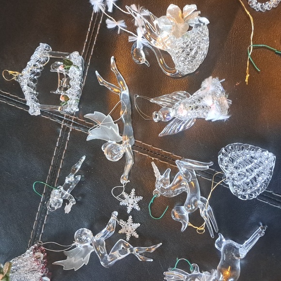 HAND BLOWN GLASS HOLIDAY ORNAMENTS antique Vintage lot of 31 pcs! - Picture 3 of 6